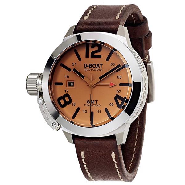 Classico GMT Rustfri stål og tungsten Automatic Herre ur fra U-Boat, U8051